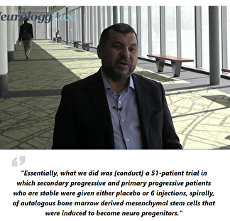 Dr. Sadiq gives an interview