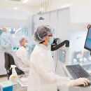 Researchers conduct an experiment